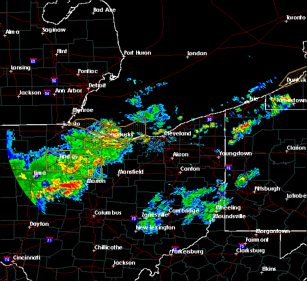 Interactive Hail Maps Hail Map for Bellevue, OH