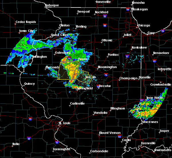 Interactive Hail Maps Hail Map for Lincoln, IL