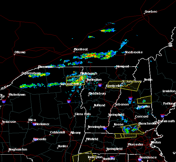 Interactive Hail Maps Hail Map for St. Johnsbury, VT