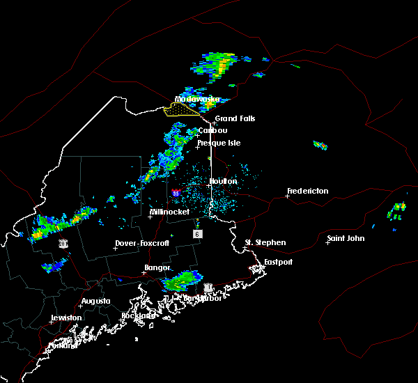Interactive Hail Maps Hail Map for Van Buren, ME