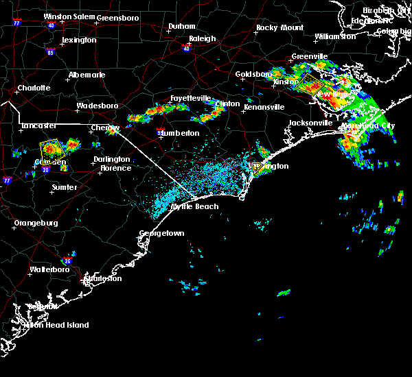 Interactive Hail Maps Hail Map for Wilmington, NC