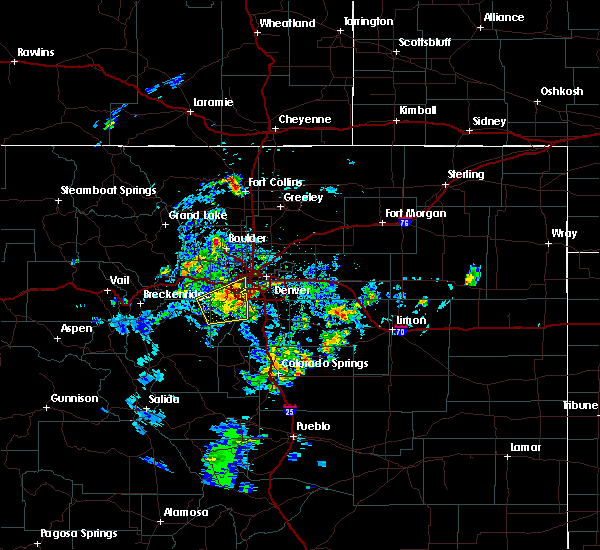 Interactive Hail Maps Hail Map for Jamestown, CO