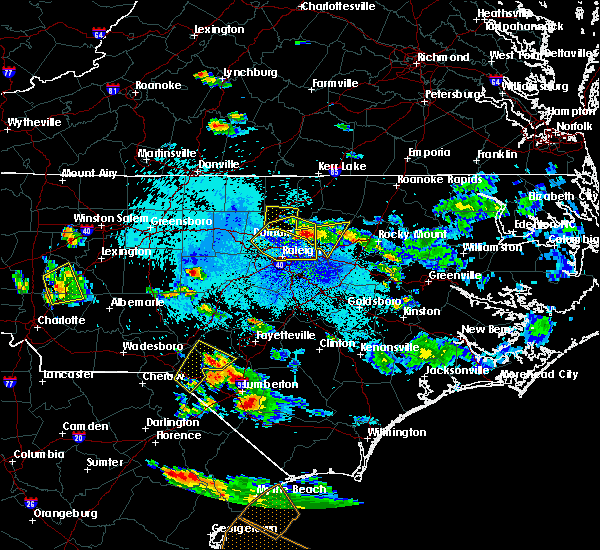 Interactive Hail Maps Hail Map for Wake Forest, NC