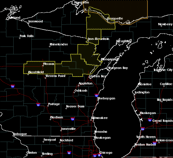 Interactive Hail Maps Hail Map for Wabeno, WI