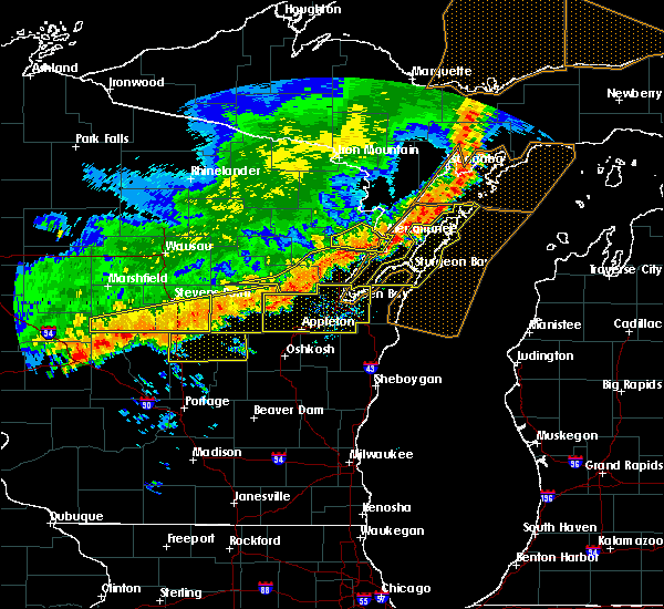 Interactive Hail Maps Hail Map for Ogdensburg, WI