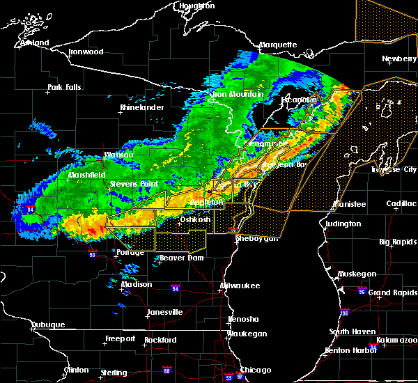 Interactive Hail Maps Hail Map for Egg Harbor, WI