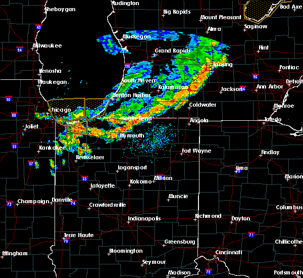 Interactive Hail Maps Hail Map for Goshen, IN