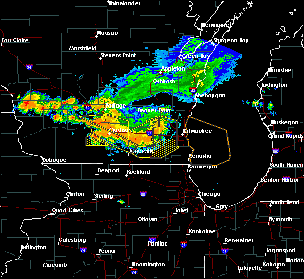 Interactive Hail Maps Hail Map for Madison, WI