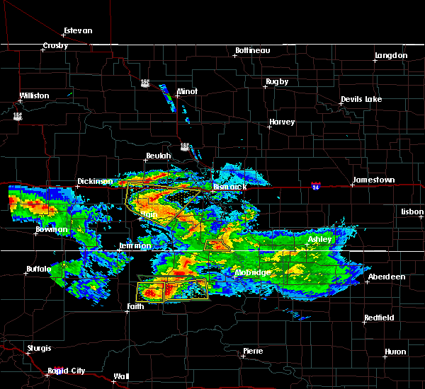 Interactive Hail Maps Hail Map for Fort Yates, ND