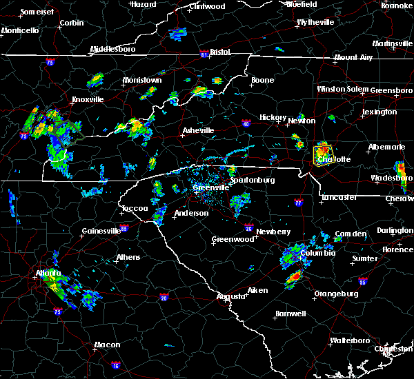 Interactive Hail Maps Hail Map for Concord, NC