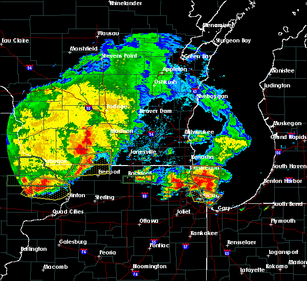 Interactive Hail Maps Hail Map for Monroe, WI