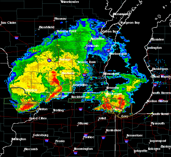 Interactive Hail Maps Hail Map for Janesville, WI
