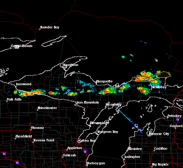 Interactive Hail Maps Hail Map for Newberry, MI