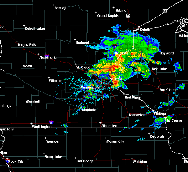 Interactive Hail Maps Hail Map for Almena, WI