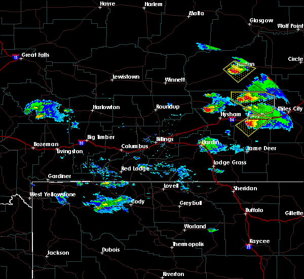 Interactive Hail Maps Hail Map for Forsyth, MT