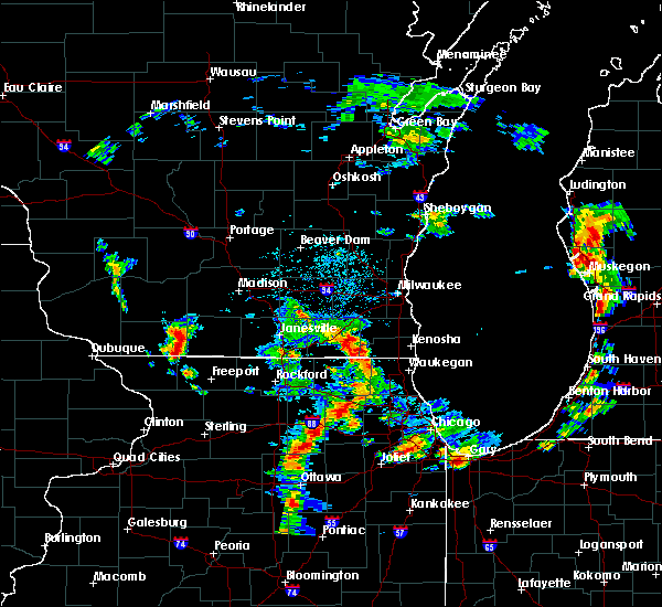 Interactive Hail Maps Hail Map for Racine, WI