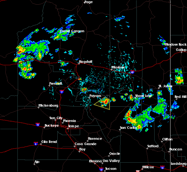 Interactive Hail Maps Hail Map for Haigler Creek, AZ