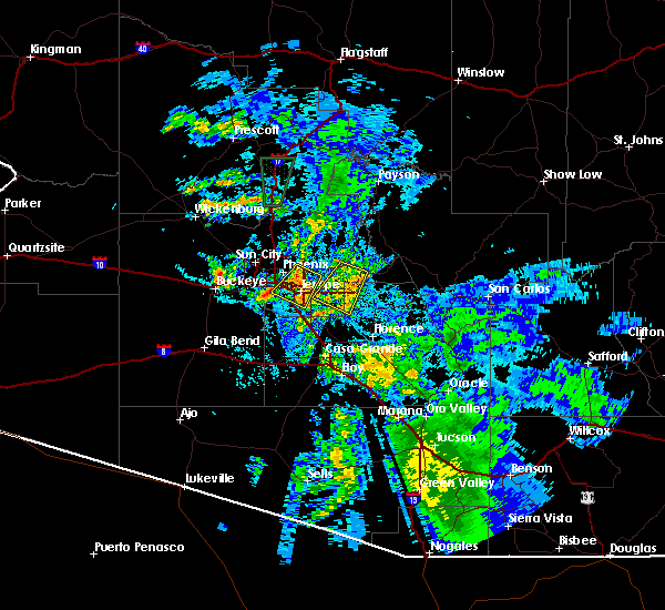 Interactive Hail Maps Hail Map for Gilbert, AZ