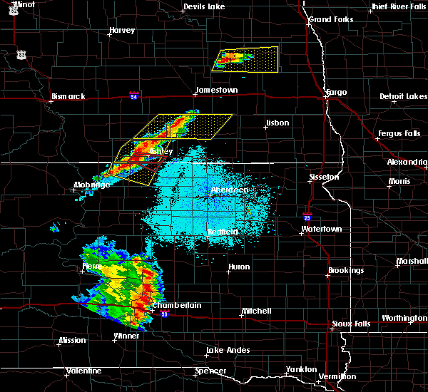 Interactive Hail Maps Hail Map for Eureka, SD
