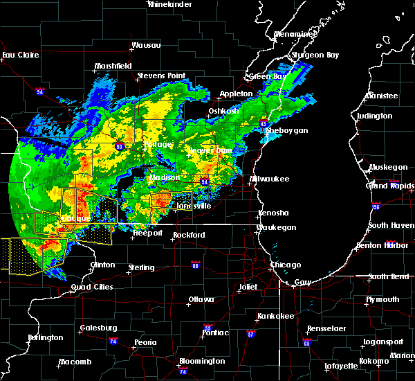 Interactive Hail Maps Hail Map for Janesville, WI