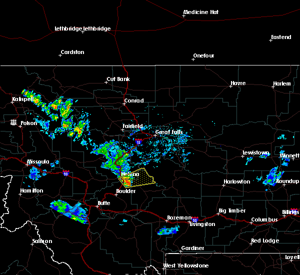 Interactive Hail Maps Hail Map for Montana City, MT
