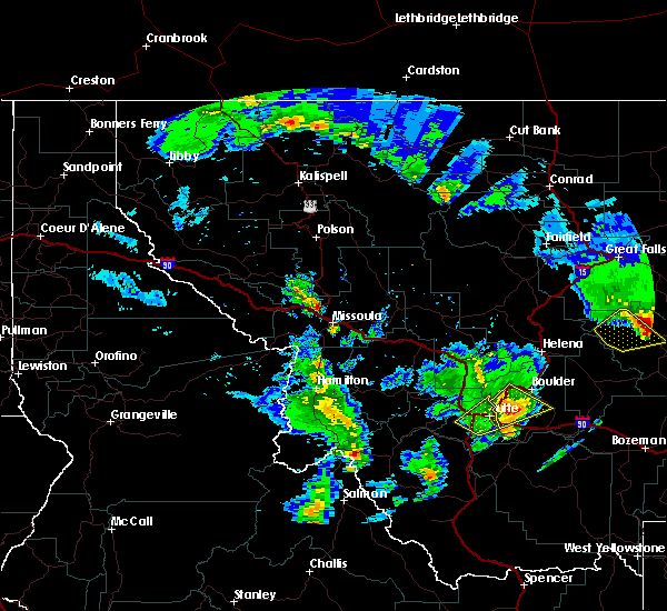 Interactive Hail Maps Hail Map for Walkerville, MT