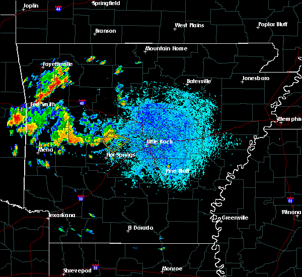 Interactive Hail Maps Hail Map for Hot Springs Village, AR