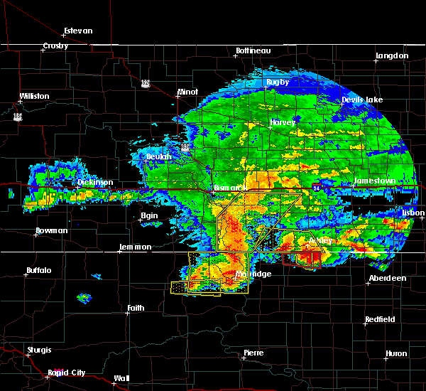 Interactive Hail Maps Hail Map for Fort Yates, ND