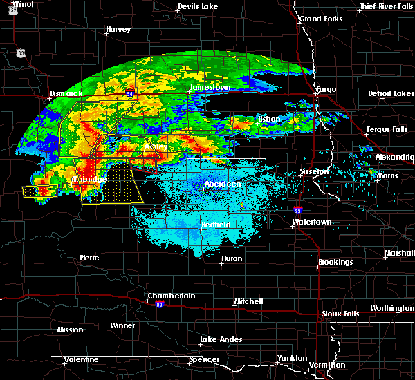Interactive Hail Maps Hail Map for Pollock, SD