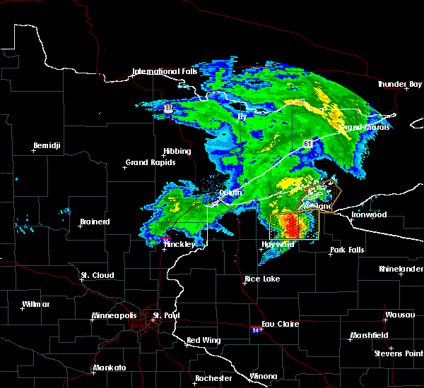Interactive Hail Maps Hail Map for New Odanah, WI