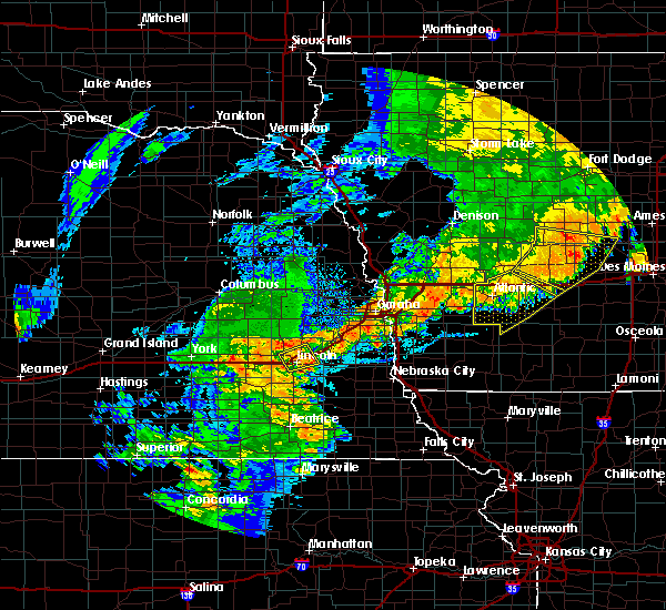 Interactive Hail Maps Hail Map for Lincoln, NE