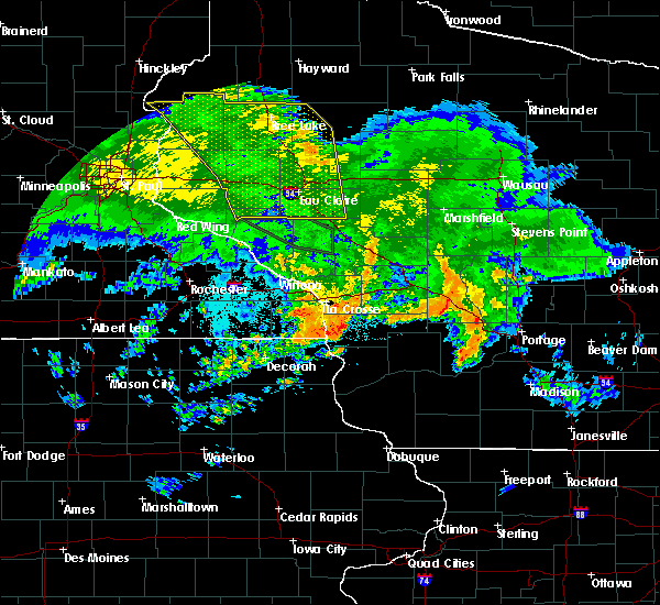 Interactive Hail Maps Hail Map for Cumberland, WI