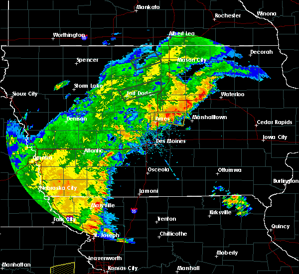 Interactive Hail Maps Hail Map for Nevada, IA