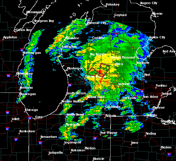 Interactive Hail Maps Hail Map for Rockford, MI