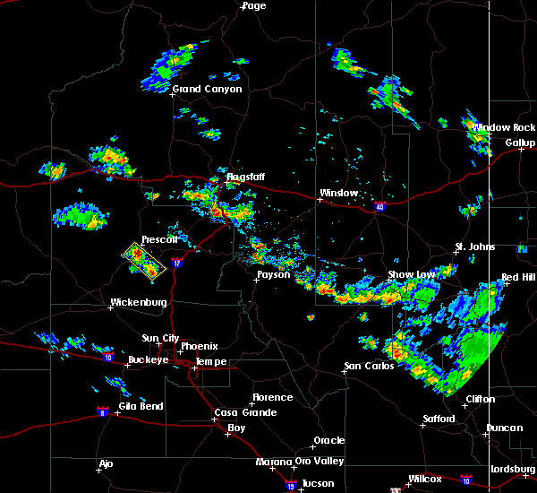 Interactive Hail Maps Hail Map for Prescott, AZ