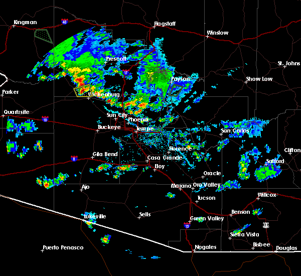 Interactive Hail Maps Hail Map for Congress, AZ