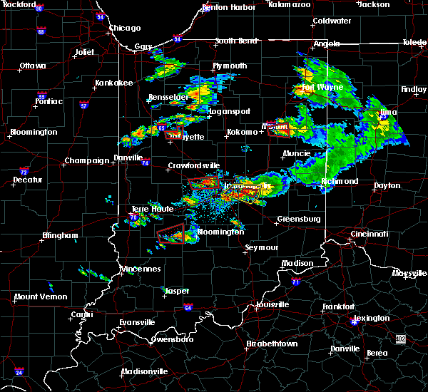 Interactive Hail Maps Hail Map for New Palestine, IN