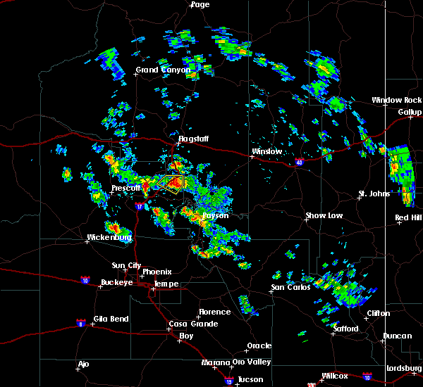 Interactive Hail Maps Hail Map for Cottonwood, AZ