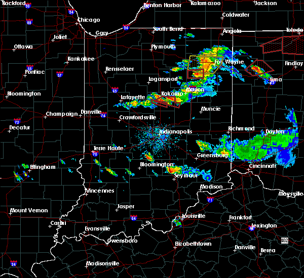 Interactive Hail Maps Hail Map for Sharpsville, IN