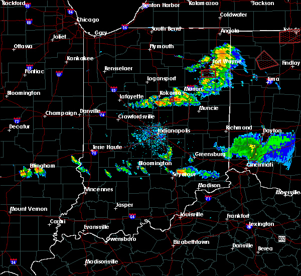 Interactive Hail Maps Hail Map for Fairmount, IN