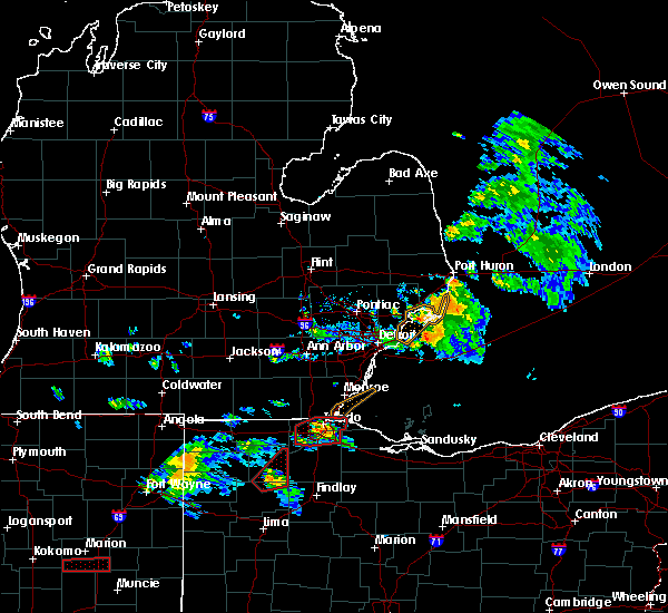Interactive Hail Maps Hail Map for Fostoria, OH