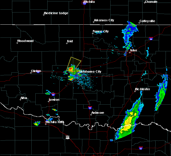 Interactive Hail Maps Hail Map for Edmond, OK