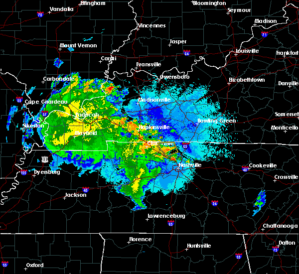 Interactive Hail Maps Hail Map for Springfield, TN