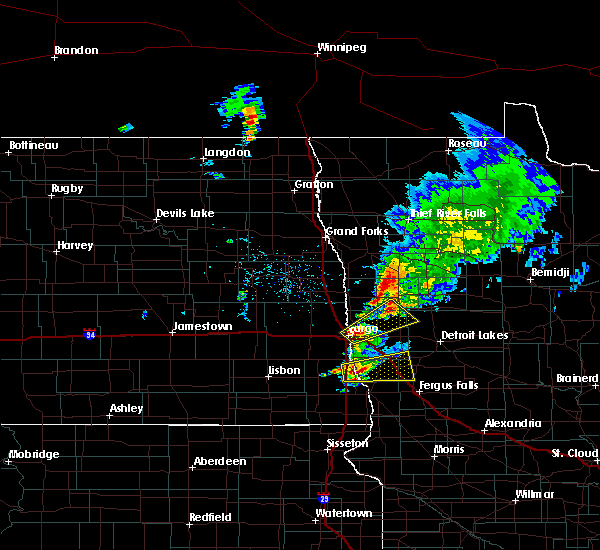 Interactive Hail Maps Hail Map for Fargo, ND