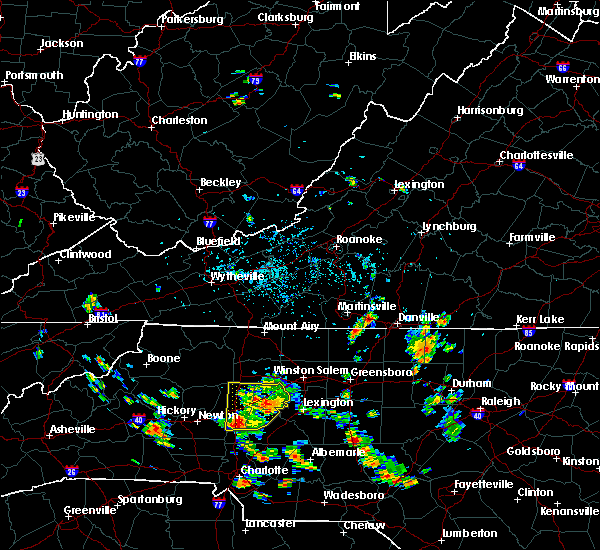 Interactive Hail Maps Hail Map for Advance, NC