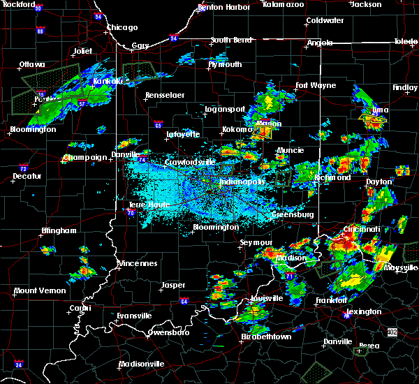 Interactive Hail Maps Hail Map for Fairmount, IN