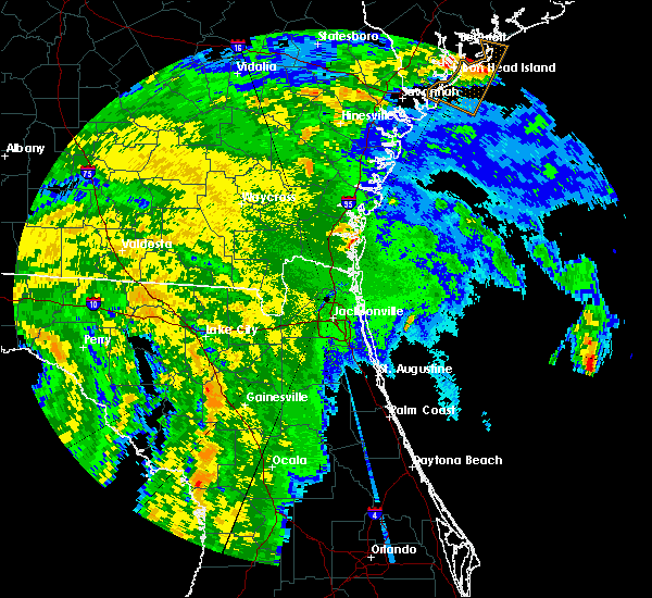 Interactive Hail Maps Hail Map for Brunswick, GA