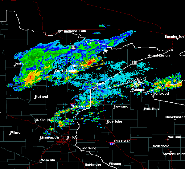 Interactive Hail Maps Hail Map for Mountain Iron, MN