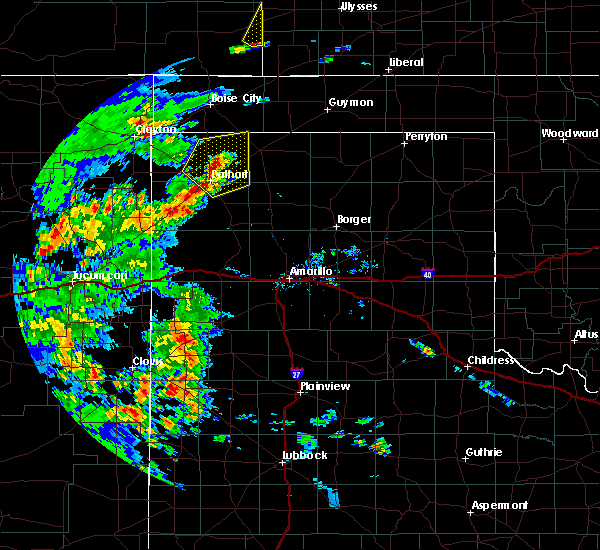 Interactive Hail Maps Hail Map for Dalhart, TX