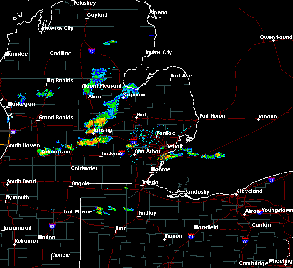 Interactive Hail Maps Hail Map for Dearborn Heights, MI